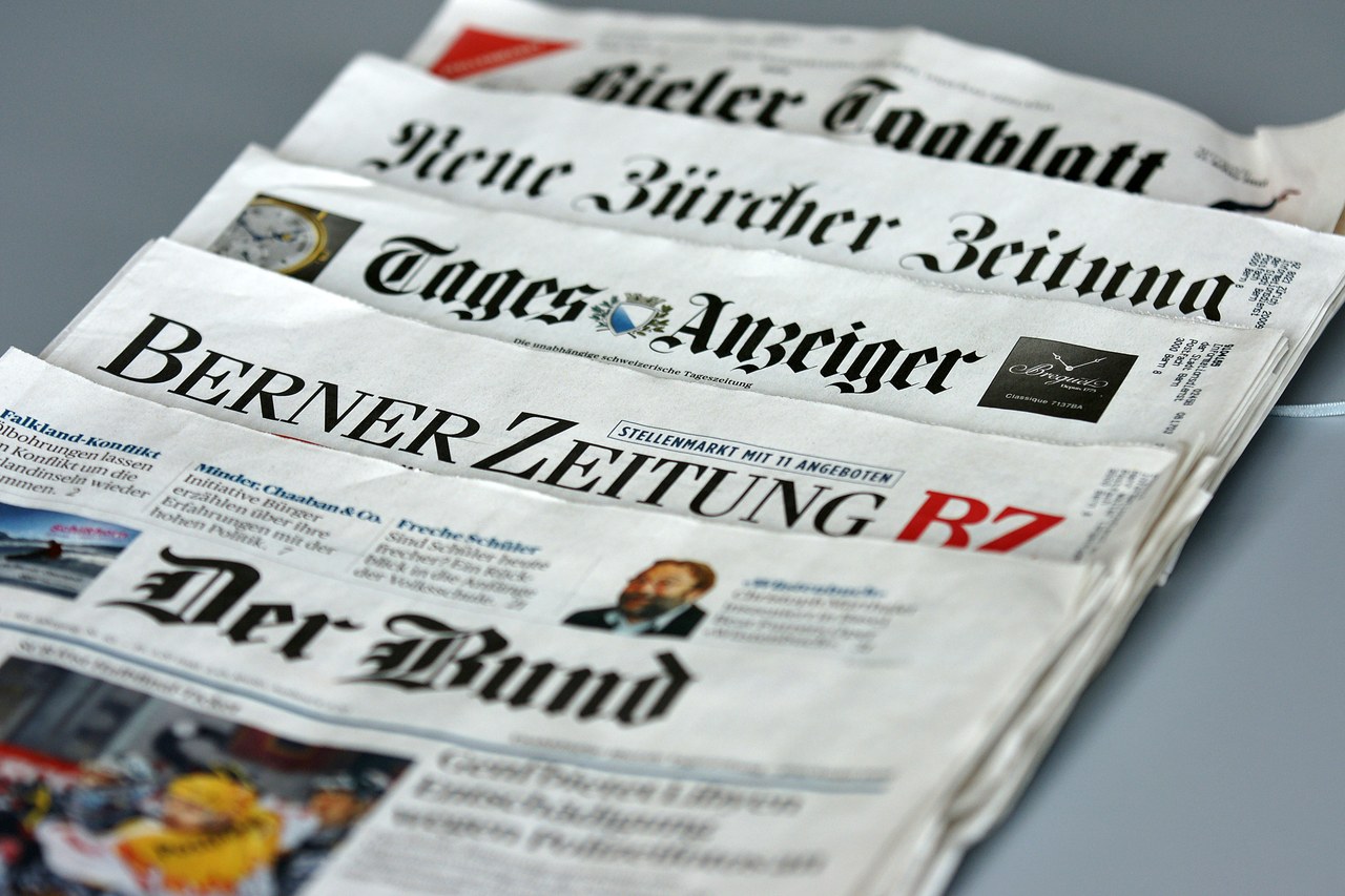 Zeitungsfächer