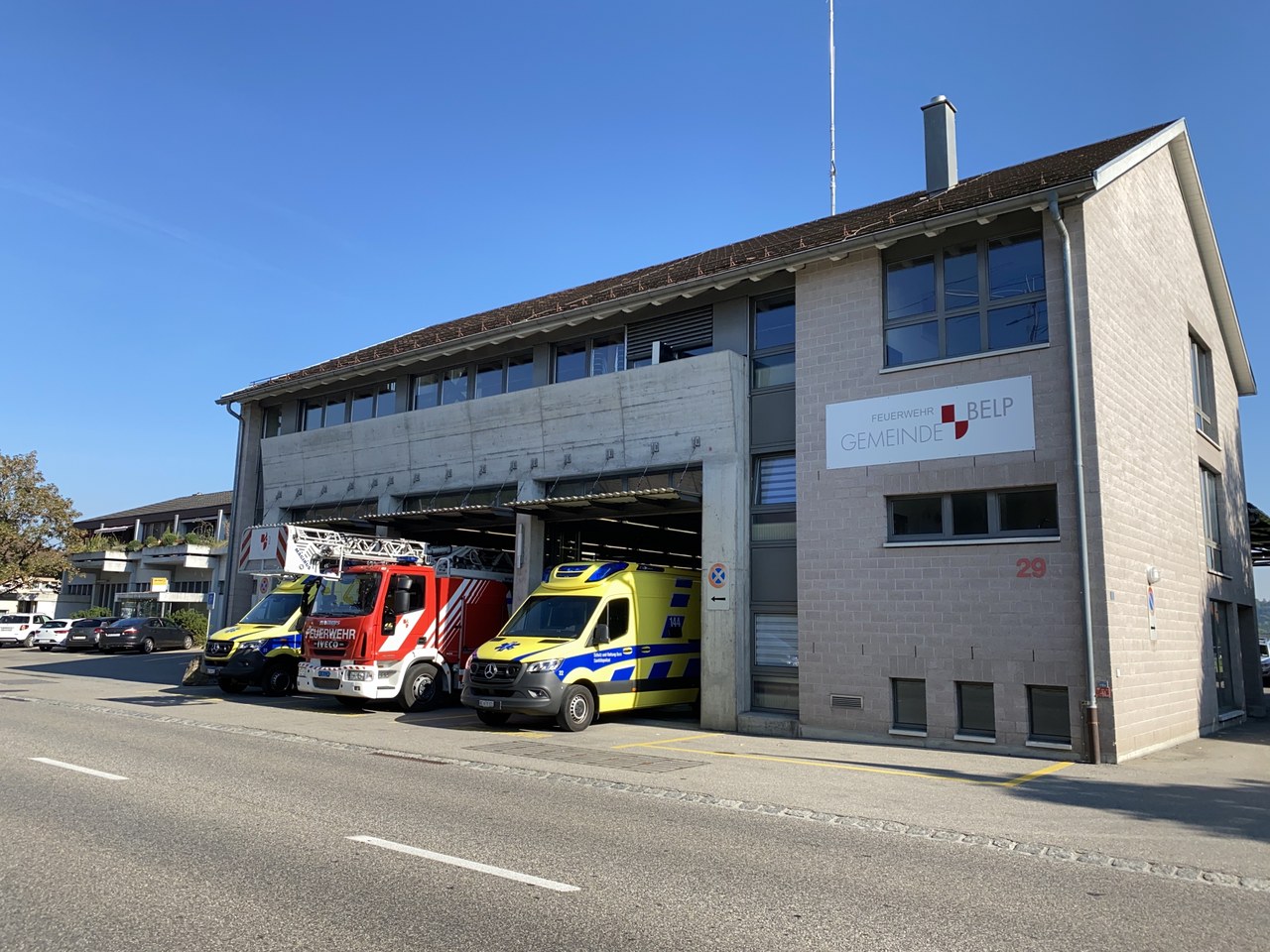 Rettungsdienste bei der Feuerwehr Regio Belp