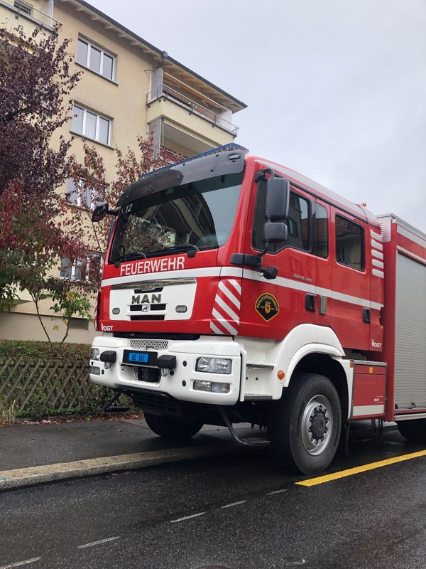 Brand an der Könizstrasse, Tanklöschfahrzeug