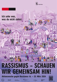 Plakat 14. Aktionswoche gegen Rassismus