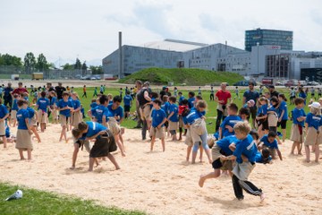 Kids Sports Day 2016 Schwingen (JPG, 4,6 MB). Vergrösserte Ansicht