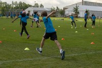 Kids Sports Day - Leichtathletik. Bild: Simon Villiger, Sportamt