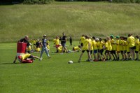 Kids Sports Day - Rugby. Bild: Simon Villiger, Sportamt
