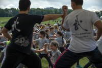 Kids Sports Day - Wushu. Bild: Simon Villiger, Sportamt