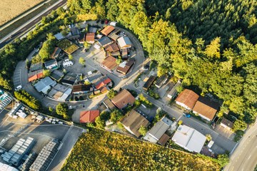 Luftaufnahme Standplatz Buech 2. Vergrösserte Ansicht