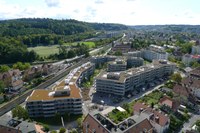 Luftaufnahme Stöckacker Süd  (© Vista Plus – Peter Burri, Schwarzenburg)