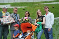 Bild Millionste Besucherin im Bärenpark