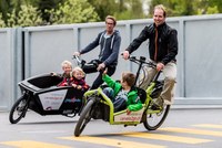 Energiewende erleben: Entsorgungshof Schermen,  E-Cargobike-Rennen, Bild: Thomas Hodel