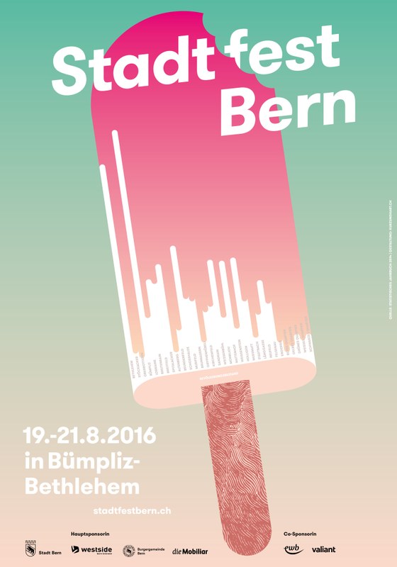 Sujet Stadtfest Bern 2016.