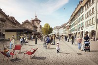 Visualisierung Waisenhausplatz © Nightnurse Images, Zürich (Stand: Vorprojekt)