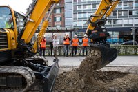 Foto Spatenstich Eigerplatz