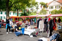 5 Nicht nur Flohmarkt Schoene Stimmung auf dem Rossfeldplatz Bild Pascale Amez