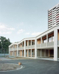 Neues Oberstufengebäude Volksschule Bethlehemacker ©Rasmus Norlander, Zürich