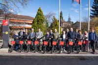 Bild Vertreter_innen Gemeinden Velo Region Bern © Alessandro della Valle