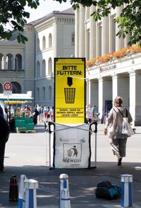 Big Bag und Infosäule Bärenplatz 2