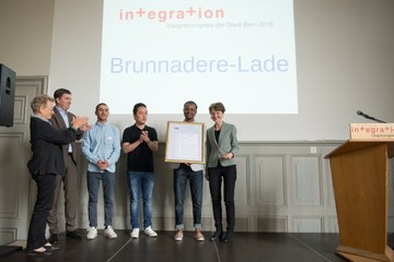 Integrationspreis 2016 Brunnadere Lade Bild Sandra Blaser. Vergrösserte Ansicht