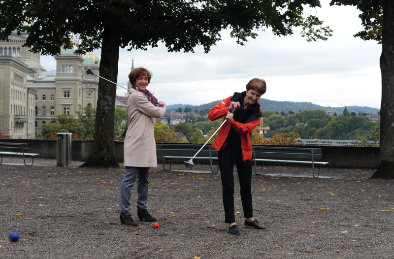 City Golf Bern Ursula Wyss und Franziska Teuscher