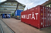 Die Ausstellung macht Halt auf Casinoplatz.