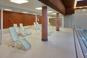 Lehrschwimmbecken Hallenbad Hirschengraben. Bild: Sportamt Stadt Bern.. Vergrösserte Ansicht