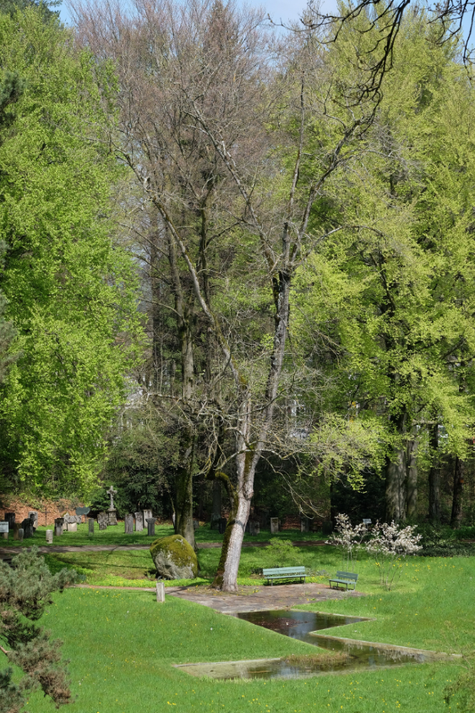 Foto des Schosshaldenfriedhofs, Bild Christian Flück