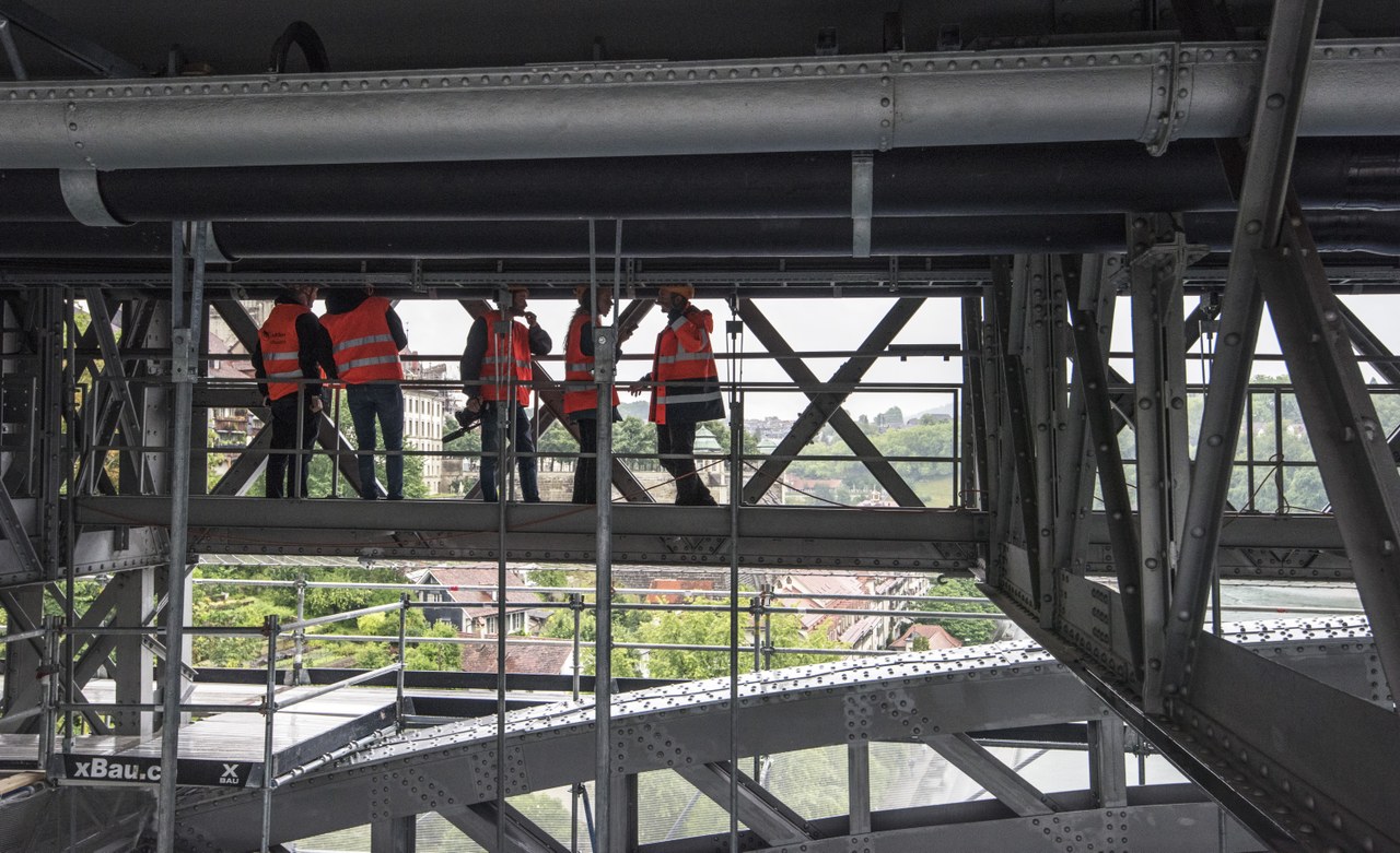 Bild Kirchenfeldbrücke © Alexander Egger im Auftrag der Bauherrschaft