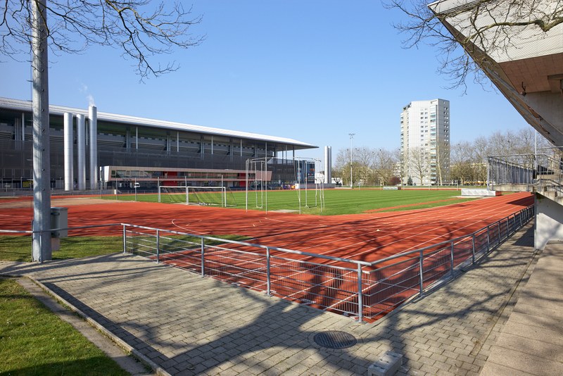 Bild Leichtathletikanlage Wankdorf.