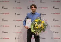 Bärnschampions 2017: Gabriel Lombriser, Sonderehrung