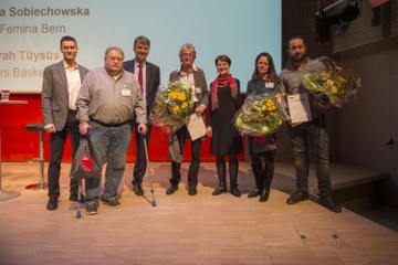 Bärnchampions 2017 Gruppenfoto, Ehrenamtliche. Vergrösserte Ansicht