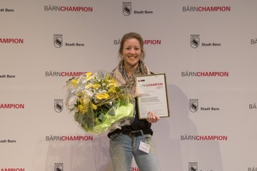 Bärnchampions 2017 Martina Tresch, Elite Einzelsportlerin. Vergrösserte Ansicht