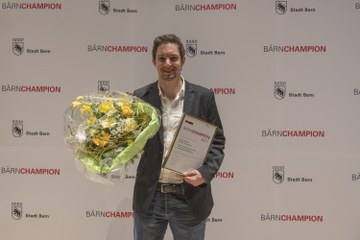 Bärnchampions 2017 Philipp  Steiner, Behindertensport. Vergrösserte Ansicht
