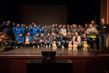 BaernChampion Gewinner Gruppenfoto 2 Bild Sportamt Stadt Bern. Vergrösserte Ansicht