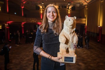 BaernChampion Gewinner Nachwuchs Einzelsportlerin Bild Sportamt Stadt Bern. Vergrösserte Ansicht