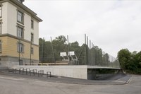 Doppelturnhalle Bitzius Aussenansicht, Bild: wbarchitekten