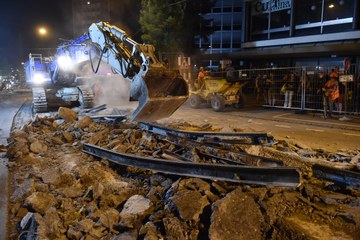 Intensivbauphase Eigerplatz 1 Bild Hansueli Trachsel. Vergrösserte Ansicht