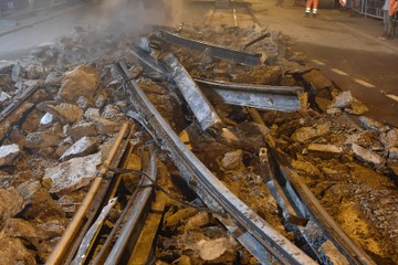 Intensivbauphase Eigerplatz 4 Bild Hansueli Trachsel. Vergrösserte Ansicht