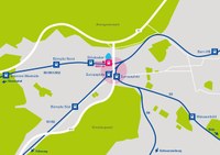 Karte Umsteigebeziehungen