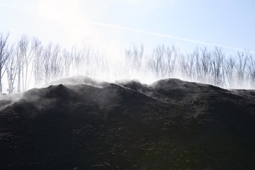 Kompostieranlage Seeland Bild Nadine Strub. Vergrösserte Ansicht