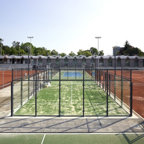 Tennisfelder Neufeld. Bild: Thomas Kaspar.