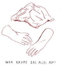 Die dringenderer Frage, aus dem Comic „Ein bisschen weniger sterben“, 2022, Julia Trachsel