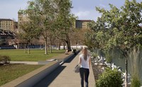 Marzili Hochwasserschutz. Visualisierung: Tiefbauamt Stadt Bern / Mathys Partner Visualisierung