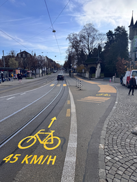 Sofortmassnahmen Thunstrasse: Querformat