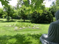 Buddha Garten Bremgartenfriedhof Bild 1