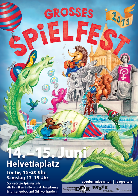 Flyer Grosses Spielfest