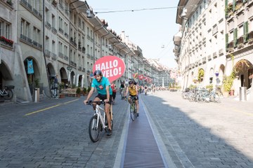 Hallo Velo in der Altstadt Bild hallovelo.be. Vergrösserte Ansicht