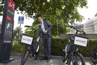 Veloverleih Stadt Bern - Parkplatz Publibikes, Bruno Rohner