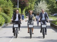 Veloverleih Stadt Bern - Roman Cueni, Ursula Wyss, Bruno Rohner