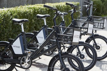 Parkplatz PubliBike. Vergrösserte Ansicht