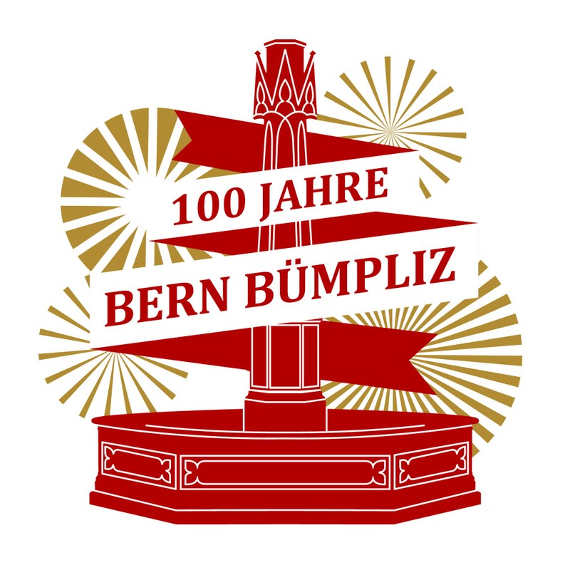 Logo Jubiläum 100 Jahre Bern Bümpliz