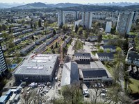 Sanierung und Erweiterung Volksschule Bethlehemacker. Bild: Thomas Kaspar.