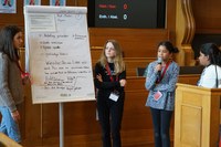 Kinderparlament: Präsentation Vorschläge Handynutzung